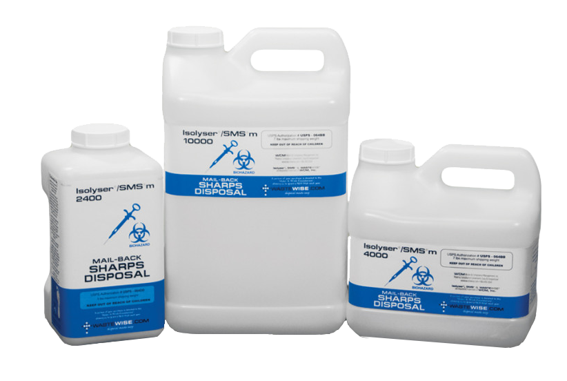 Isolyser Sharps Disposal - Mail-Back Disposal | Discount Dental