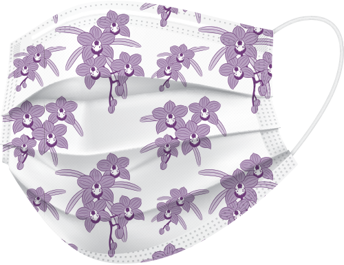 BeeSure Floral Earloop Face Masks