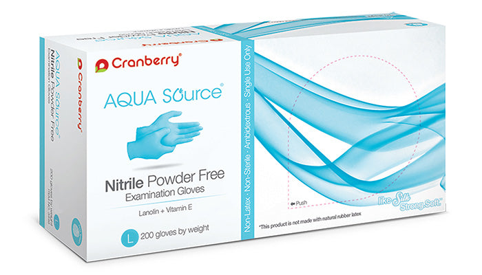 Aqua Source Nitrile Exam Gloves